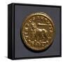 Constantine Great Aureus, Minted in Arles, France-null-Framed Stretched Canvas