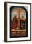 Constantine Holding the Cross and St. Helena-Giovanni Battista Cima Da Conegliano-Framed Giclee Print