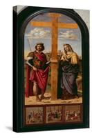 Constantine Holding the Cross and St. Helena-Giovanni Battista Cima Da Conegliano-Stretched Canvas