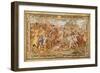 Constantine in Battle (Tapestry)-Peter Paul (after) Rubens-Framed Giclee Print