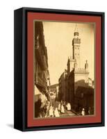 Constantine, National Mosque Street, Algiers-Etienne & Louis Antonin Neurdein-Framed Stretched Canvas