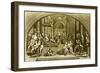 Constantine Presents Rome to Pope Sylvester I-Raphael-Framed Giclee Print