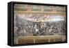 Constantine's Battle at the Milvian Bridge-Raphael-Framed Stretched Canvas