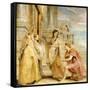 Constantine Worshipping the True Cross-Peter Paul Rubens-Framed Stretched Canvas