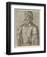 Constantine XI Palaeologus the Last Byzantine Emperor-Andre Thevet-Framed Art Print