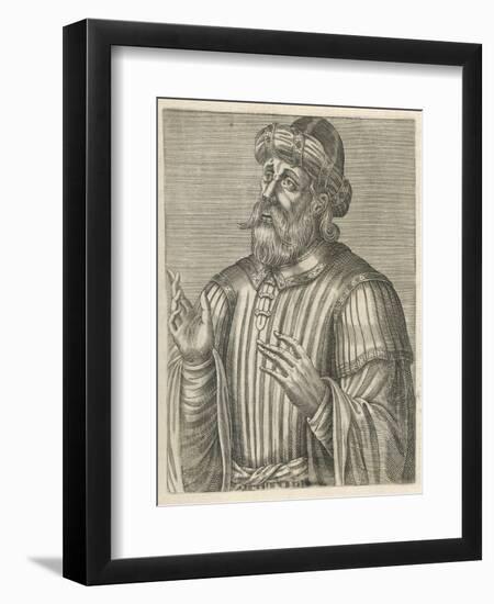 Constantine XI Palaeologus the Last Byzantine Emperor-Andre Thevet-Framed Art Print