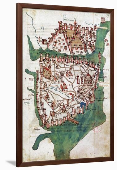 Constantinople, 1420-null-Framed Giclee Print