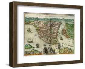 Constantinople 1572-null-Framed Giclee Print