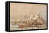 Constantinople, 1858-Amadeo Preziosi-Framed Stretched Canvas