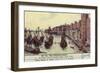 Constantinople Fall-null-Framed Art Print