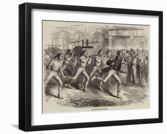 Constantinople Firemen-null-Framed Giclee Print