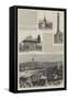 Constantinople Illustrated-null-Framed Stretched Canvas