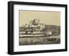 Constantinople, maisons sur le Bosphore-Felice Beato-Framed Giclee Print