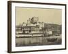 Constantinople, maisons sur le Bosphore-Felice Beato-Framed Giclee Print