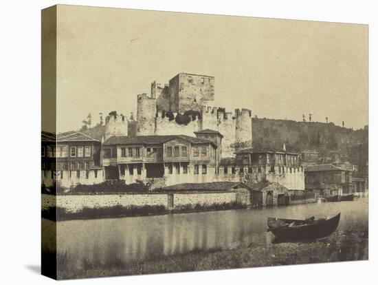 Constantinople, maisons sur le Bosphore-Felice Beato-Stretched Canvas