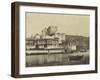 Constantinople, maisons sur le Bosphore-Felice Beato-Framed Giclee Print