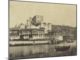 Constantinople, maisons sur le Bosphore-Felice Beato-Mounted Giclee Print