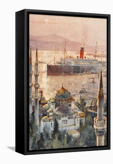 Constantinople - Rms Carinthia-null-Framed Stretched Canvas