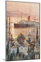 Constantinople - Rms Carinthia-null-Mounted Art Print