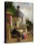 Constantinople, View of the Brutus Column-Fabius Brest-Stretched Canvas