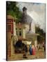 Constantinople, View of the Brutus Column-Fabius Brest-Stretched Canvas