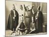 Constantinople - Whirling Dervish Group-null-Mounted Photographic Print