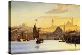 Constantinople-Carl Neumann-Stretched Canvas