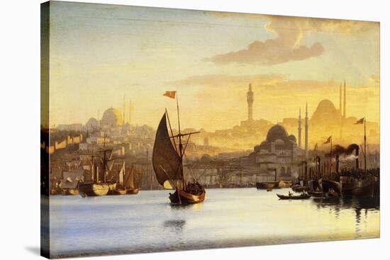 Constantinople-Carl Neumann-Stretched Canvas