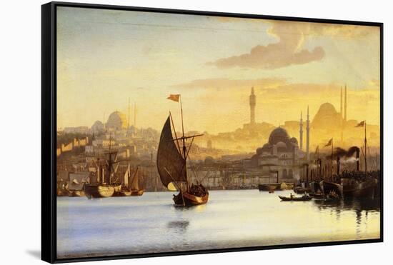Constantinople-Carl Neumann-Framed Stretched Canvas