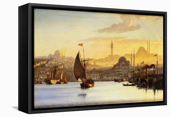 Constantinople-Carl Neumann-Framed Stretched Canvas