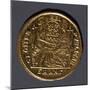 Constantius II Aureus Depicting Allegory of Rome and Constantinople Shakings Hands, 337-361-null-Mounted Giclee Print