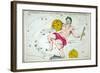 Constellation: Aquarius-Sidney Hall-Framed Giclee Print