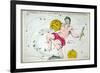 Constellation: Aquarius-Sidney Hall-Framed Premium Giclee Print