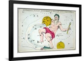 Constellation: Aquarius-Sidney Hall-Framed Premium Giclee Print