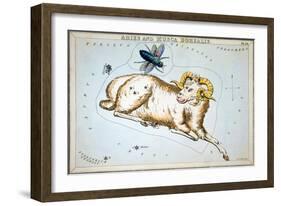 Constellation: Aries-Sidney Hall-Framed Giclee Print