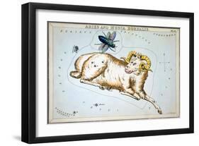 Constellation: Aries-Sidney Hall-Framed Giclee Print