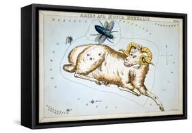 Constellation: Aries-Sidney Hall-Framed Stretched Canvas