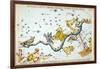 Constellation: Hydra-Sidney Hall-Framed Giclee Print