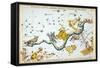 Constellation: Hydra-Sidney Hall-Framed Stretched Canvas