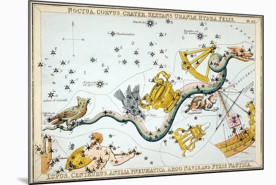 Constellation: Hydra-Sidney Hall-Mounted Giclee Print