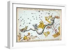 Constellation: Hydra-Sidney Hall-Framed Giclee Print