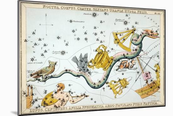 Constellation: Hydra-Sidney Hall-Mounted Giclee Print