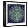 Constellation I-null-Framed Art Print