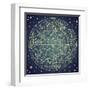 Constellation I-null-Framed Art Print