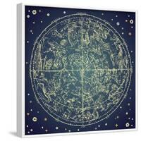 Constellation I-null-Framed Art Print