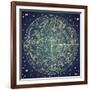 Constellation I-null-Framed Art Print