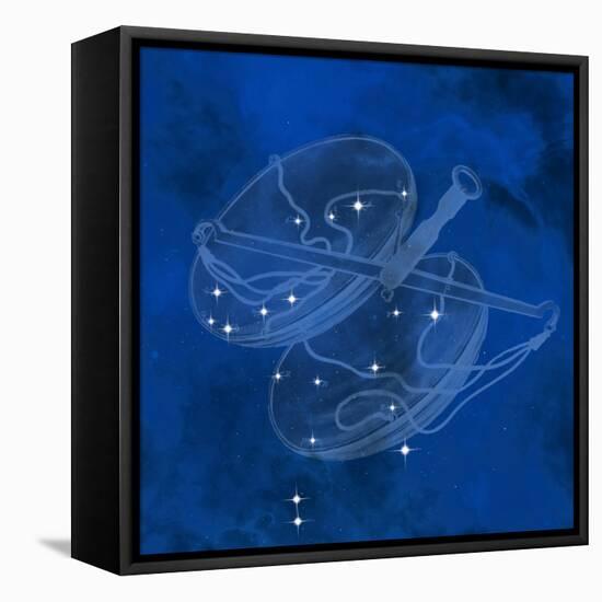 Constellation Libra-null-Framed Stretched Canvas