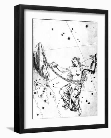 Constellation of Andromeda, 1723-null-Framed Giclee Print