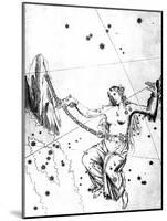 Constellation of Andromeda, 1723-null-Mounted Giclee Print