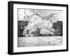 Constellation of Leo, 1723-null-Framed Giclee Print